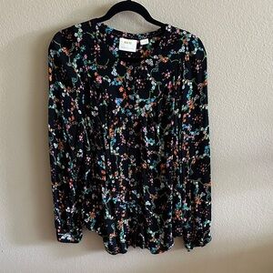 Maeve by Anthropologie Multicolor Floral Blouse